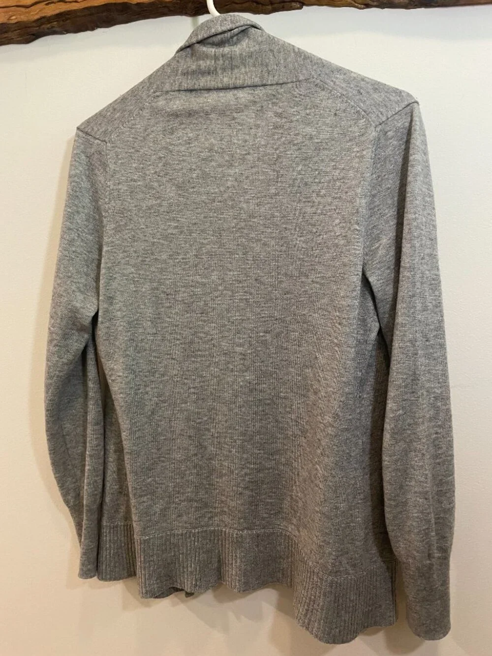 Vintage Banana Republic Wool Cardigan Grey Sz S